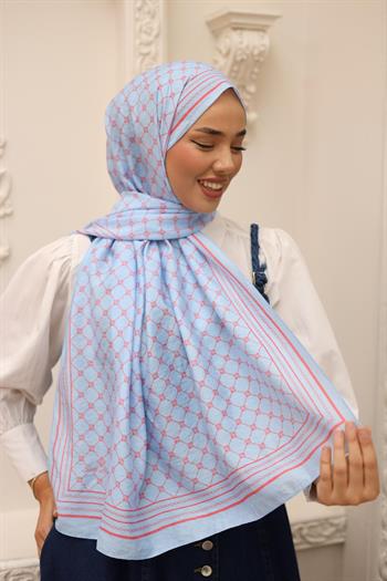 Silk Home Olinda Şal - 49005 - 08 Mavi Mercan