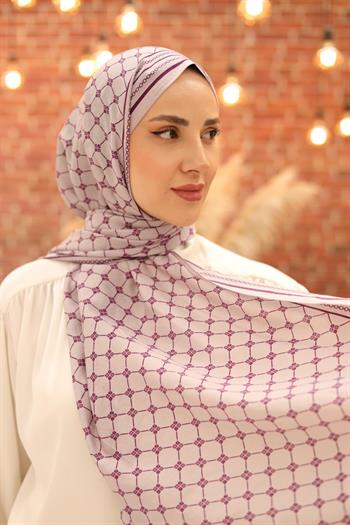 Silk Home Olinda Şal - 49005 - 28 Gül Kurusu Şarabi