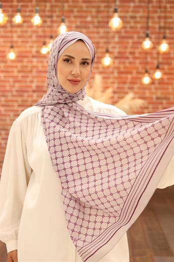 Silk Home Olinda Şal - 49005 - 28 Gül Kurusu Şarabi