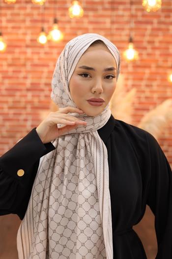 Silk Home Olinda Şal - 49005 - 35 Bej Vizon
