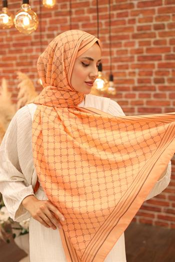 Silk Home Olinda Şal - 49005 - 19 Kavuniçi Koyu Gül Kurusu