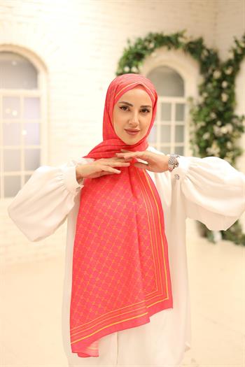 Silk Home Olinda Şal - 49005 - 22 Pembe Asit