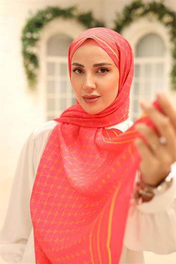 Silk Home Olinda Şal - 49005 - 22 Pembe Asit