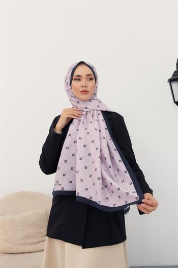Silk Home Olinda Şal - 49003 - Açık Lila Lacivert