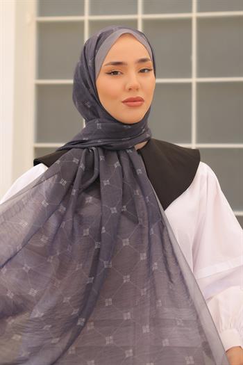 Silk Home Olinda Şal - 49003 - Antrasit