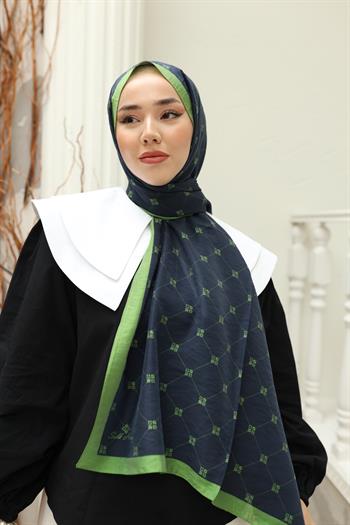 Silk Home Olinda Şal - 49003 - Lacivert Yeşil