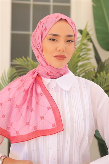 Silk Home Olinda Şal - 49003 - Pembe Kırmızı