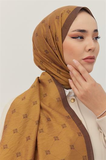 Silk Home Olinda Şal - 49003 - Safran Kahve