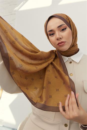 Silk Home Olinda Şal - 49003 - Safran Kahve