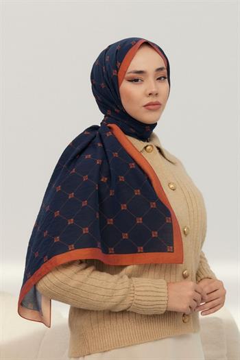 Silk Home Olinda Şal - 49003 - Siyah Kiremit