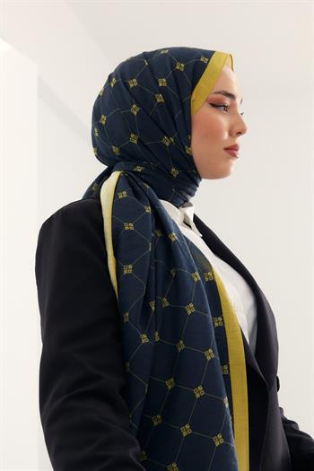 Silk Home Olinda Şal - 49003 - Siyah Sarı