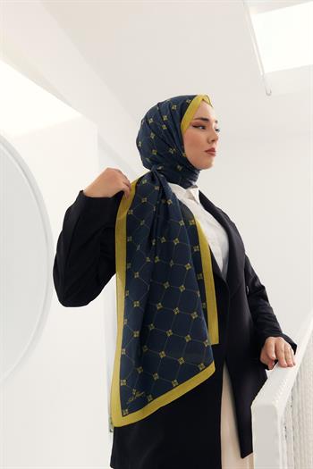 Silk Home Olinda Şal - 49003 - Siyah Sarı