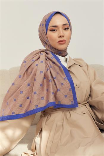 Silk Home Olinda Şal - 49003 - Vizon Mavi