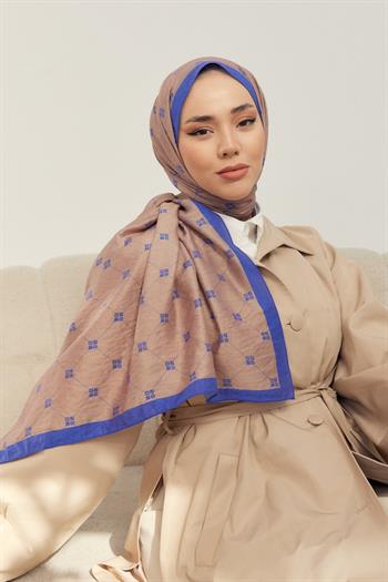 Silk Home Olinda Şal - 49003 - Vizon Mavi