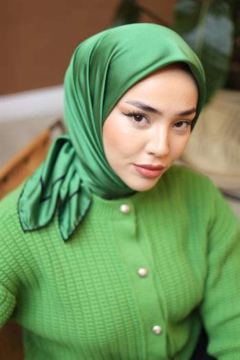 Silk Home Şeritli Micro Eşarp - Benetton