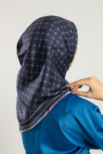 Silk Home Sura İpek Eşarp - 11393-07 Lacivert