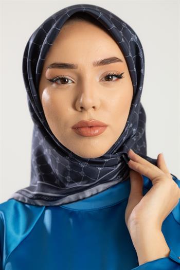 Silk Home Sura İpek Eşarp - 11393-07 Lacivert