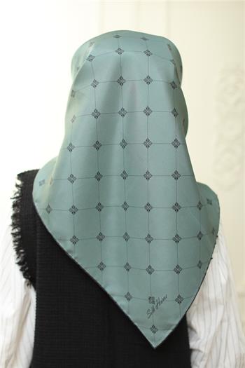 Silk Home Twill İpek Eşarp - 11392-08 Çağla