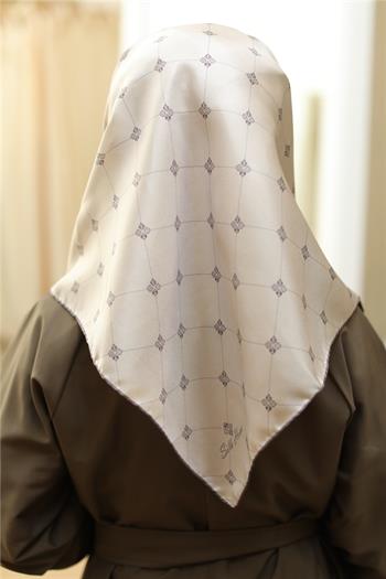 Silk Home Twill İpek Eşarp - 11392-29 Taş