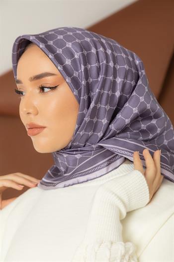 Silk Home Twill İpek Eşarp - 11393-22 Leylak