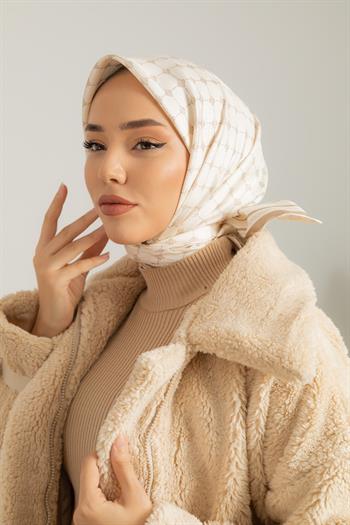Silk Home Twill İpek Eşarp - 11393 Bej