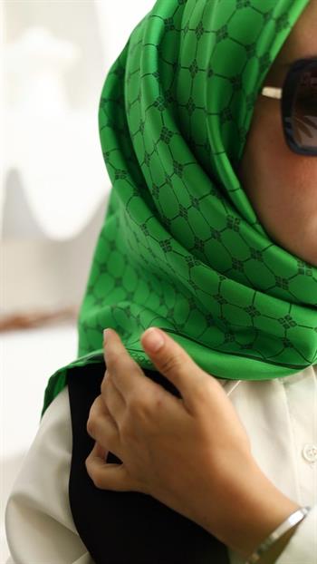 Silk Home Twill İpek Eşarp - 11393-36 Benetton