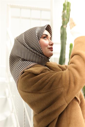 Silk Home Twill İpek Eşarp - 11409-30 Vizon Bej