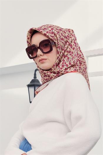 Silk Home Twill İpek Eşarp - 11412-40 Camel