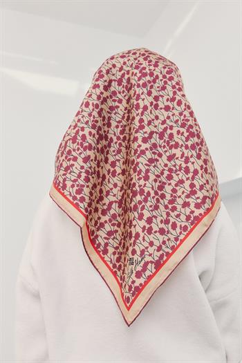 Silk Home Twill İpek Eşarp - 11412-40 Camel