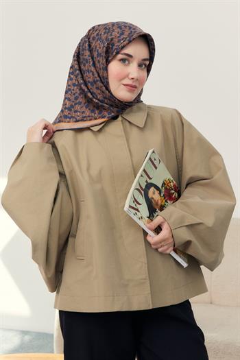 Silk Home Twill İpek Eşarp - 11412-42 Acı Kahve