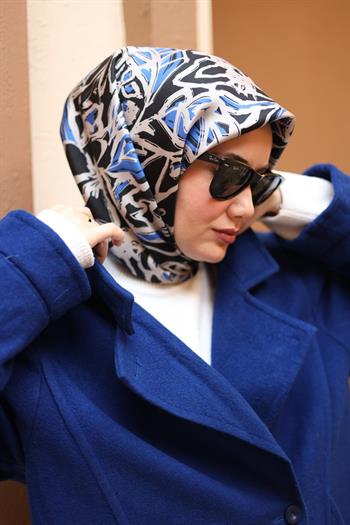 Silk Home Twill İpek Eşarp - 11419-03 - Siyah Saks