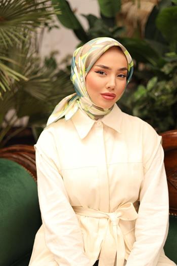 Silk Home Twill İpek Eşarp - 11439-05 Mentol