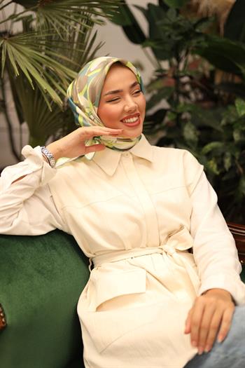 Silk Home Twill İpek Eşarp - 11439-05 Mentol