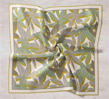 Silk Home Twill İpek Eşarp - 11439-28 Safran