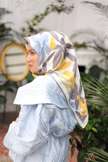 Silk Home Twill İpek Eşarp - 11439-31 Krem