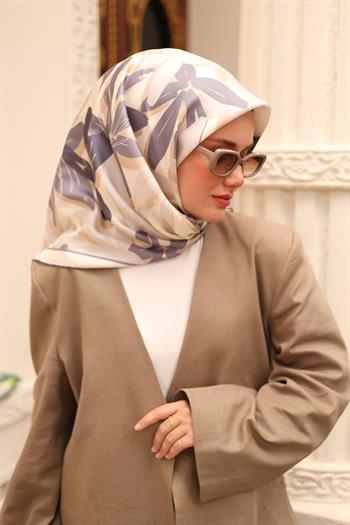 Silk Home Twill İpek Eşarp - 11439-35 Bej