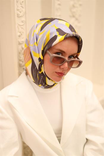 Silk Home Twill İpek Eşarp - 11439-51 Sarı