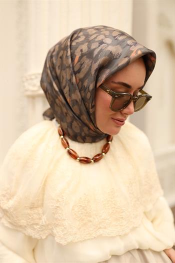 Silk Home Twill İpek Eşarp - 11451-14 Antrasit