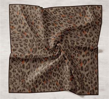 Silk Home Twill İpek Eşarp - 11451-29 Siyah Vizon 