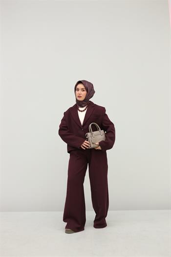 Silk Home Twill İpek Eşarp - 11452-57 Vişne Çürüğü