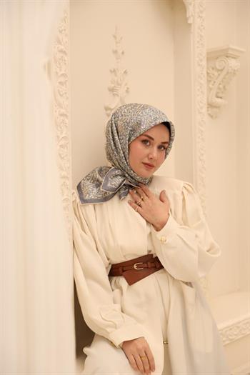Silk Home Twill İpek Eşarp - 11464-19 Ekru