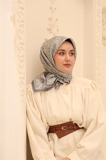 Silk Home Twill İpek Eşarp - 11464-19 Ekru