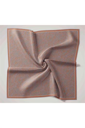 Silk Home Twill İpek Eşarp - 11464-36 Mocha Mousse