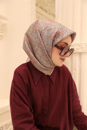 Silk Home Twill İpek Eşarp - 11464-44 Bej 