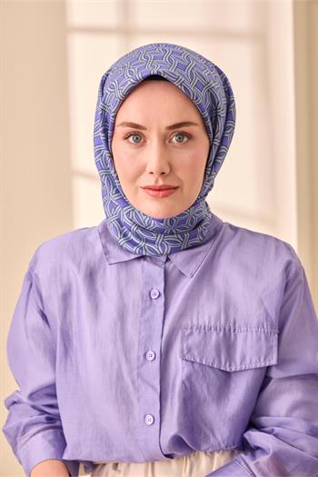 Silk Home Twill İpek Eşarp - 11479-15 Buz Mavisi
