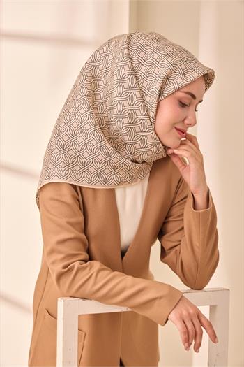 Silk Home Twill İpek Eşarp - 11479-32 Pudra