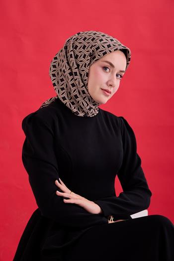 Silk Home Twill İpek Eşarp - 11479-38 Siyah Vizon