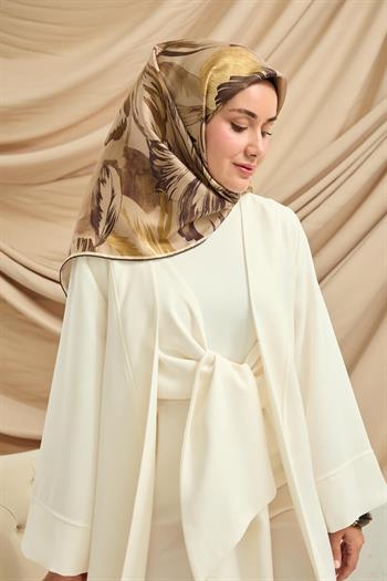 Silk Home Twill İpek Eşarp - 11480-65 Vizon