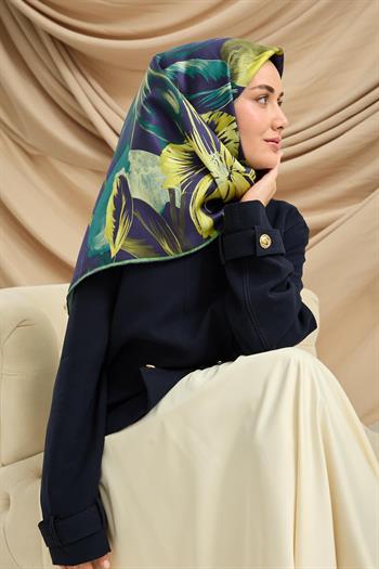 Silk Home Twill İpek Eşarp - 11480-81 Sarı