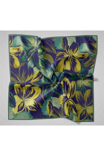 Silk Home Twill İpek Eşarp - 11480-81 Sarı